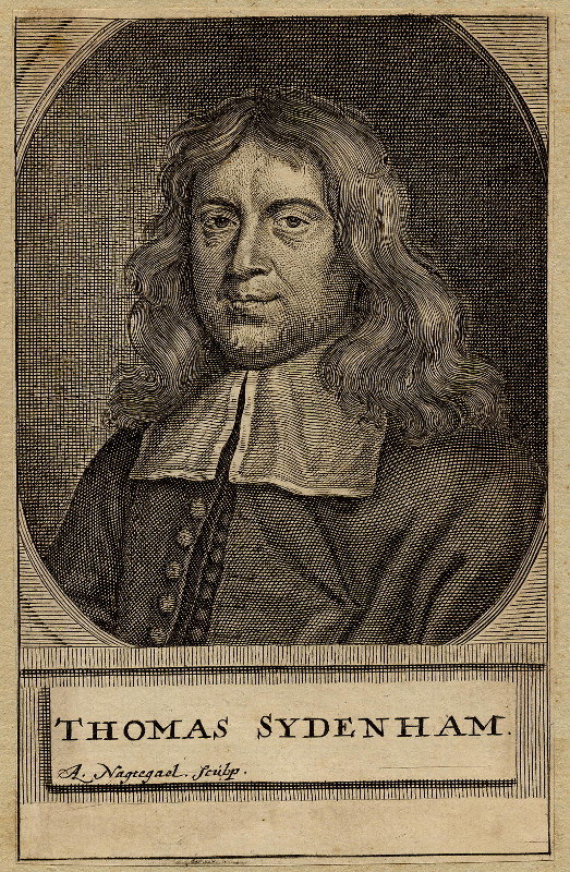 print Thomas Sydenham by Aernout Nagtegaal