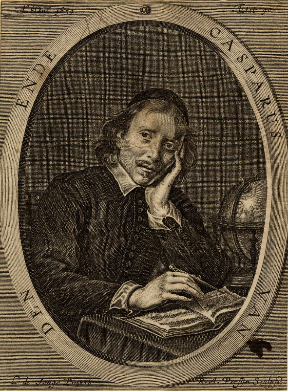 print Casparus van den Ende by Reinier van Persijn, naar Ludolf de Jongh