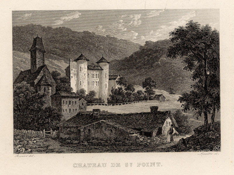 Chateau de St. Point by Lemaitre, naar Regnier