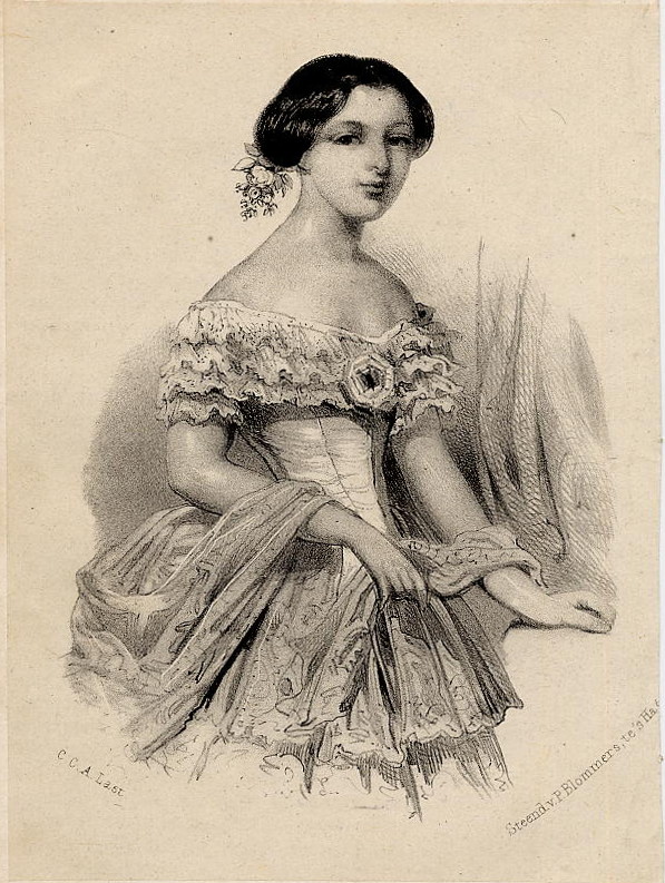 print Maria, Aartshertogin van Oostenrijk, Hertogin van Brabant by C.C.A. Last