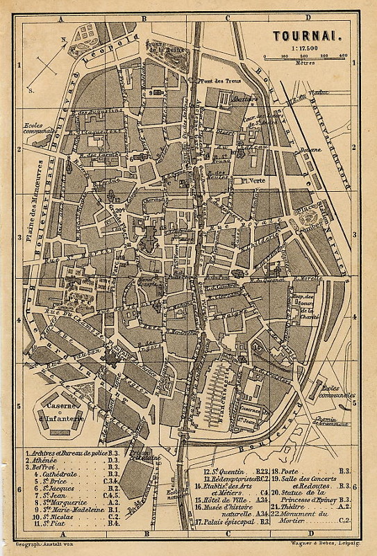 plan Tournai by nn