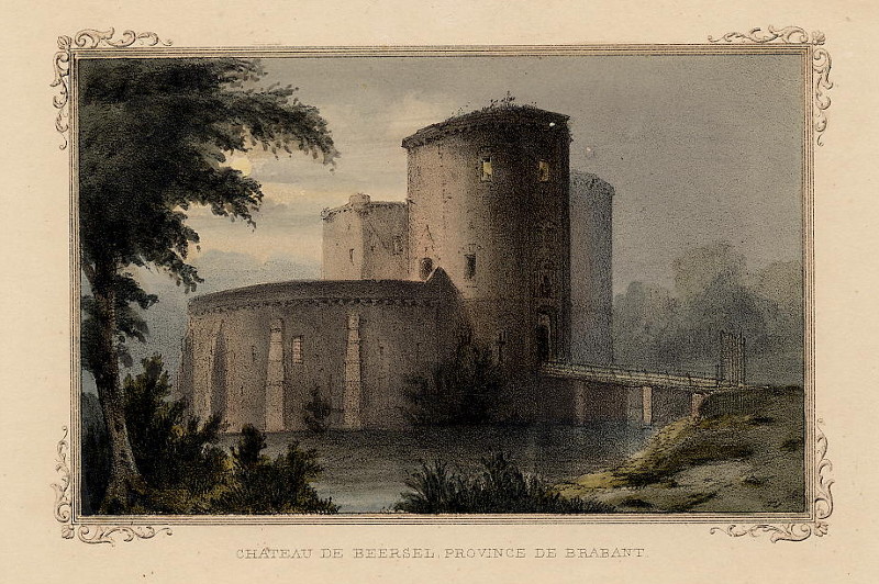 Chateau de Beersel, province de Brabant by nn