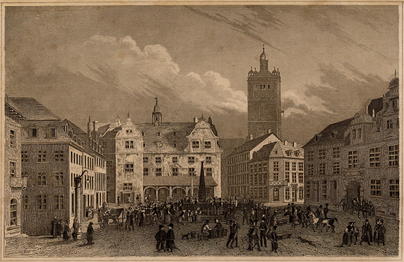 Der Markt in Darmstadt by nn