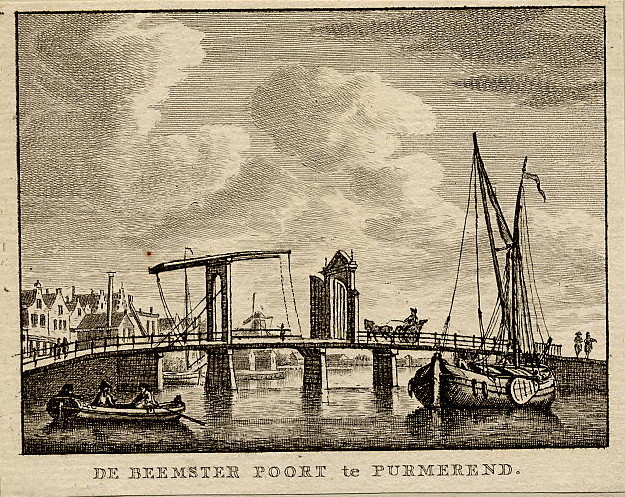 De Beemster poort te Purmerend by K.F. Bendorp, J. Bulthuis