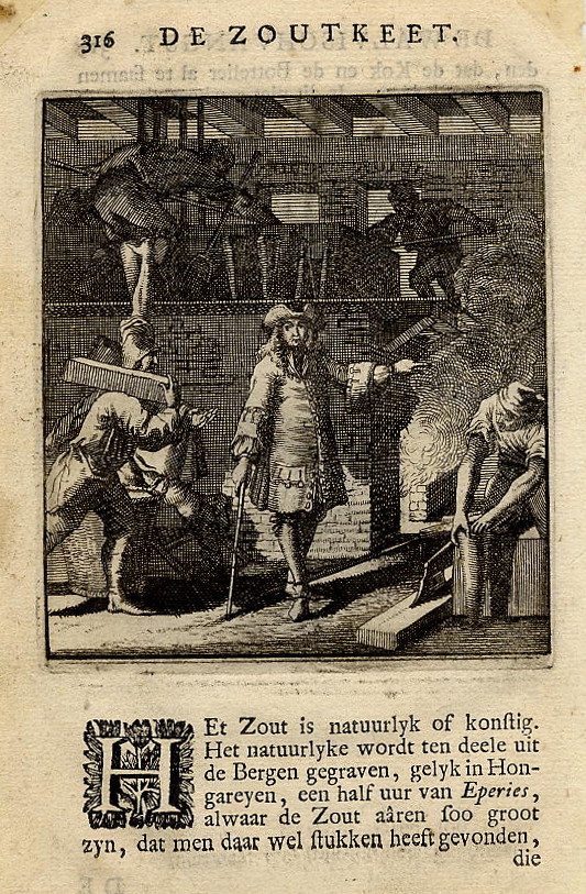 print De Zoutkeet by Jan en Caspar Luyken