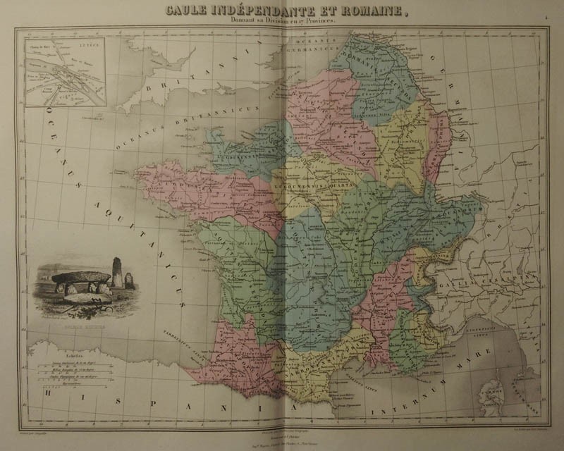 Gaule Independante er Romaine by Desbuisson, A.T. Chartier 
