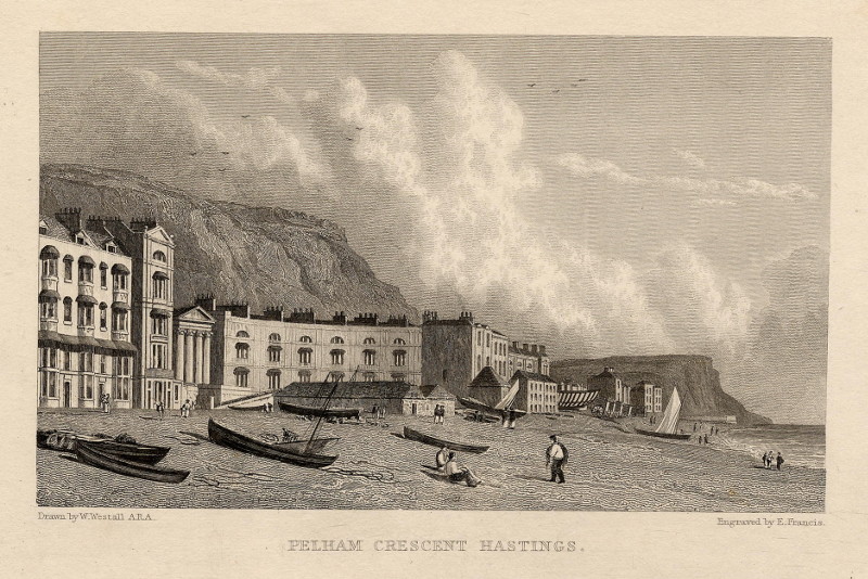 Pelham Crescent Hastings by E. Francis, W. Westall