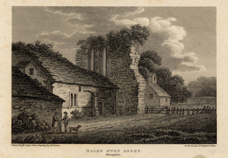 Hales Owen Abbey, Shropshire by W. Angus, M.D. Parkes