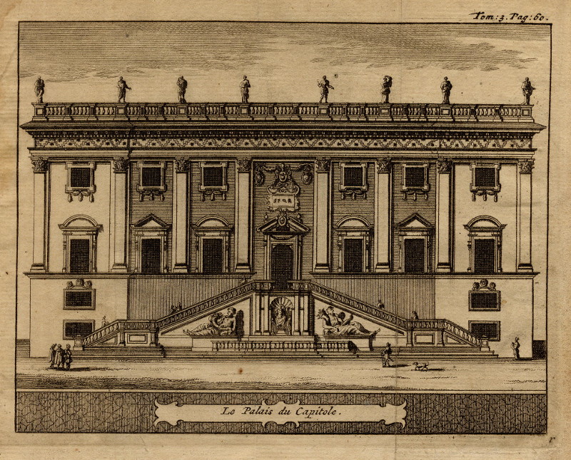 Le Palais du Capitole by Pieter van der Aa