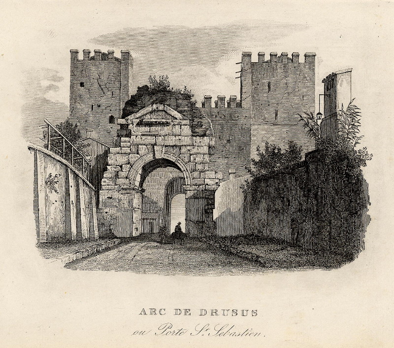 Arc de Drusus ou Porte St. Sebastien by nn