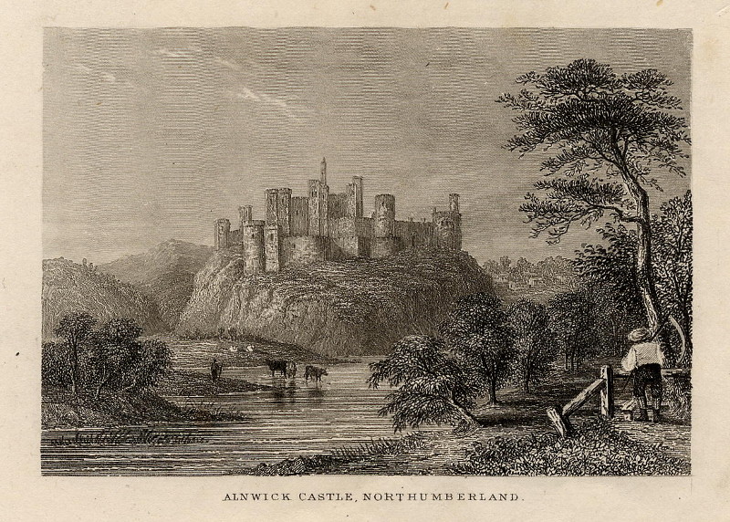 Alnwick castle, Northumberland by nn