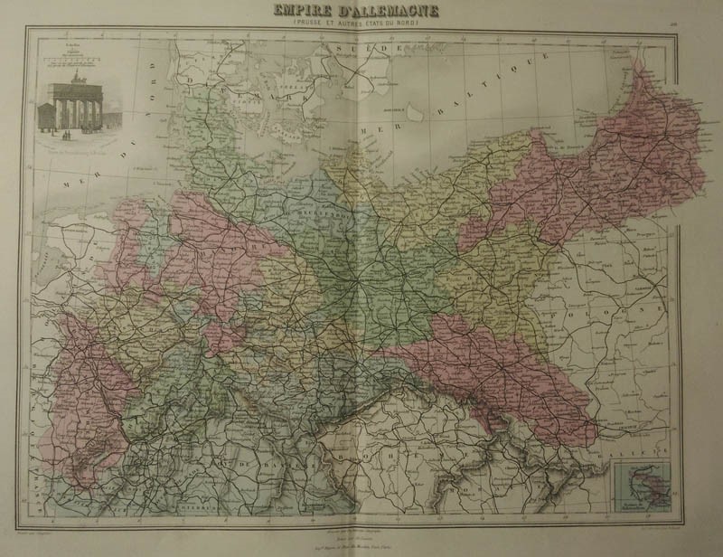 Empire d´Allemagne (Prusse et autres états du Nord) by Migeon, Sengteller, Desbuissons