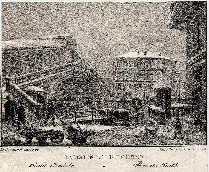 Ponte di Rialto by Giovanni Pividor