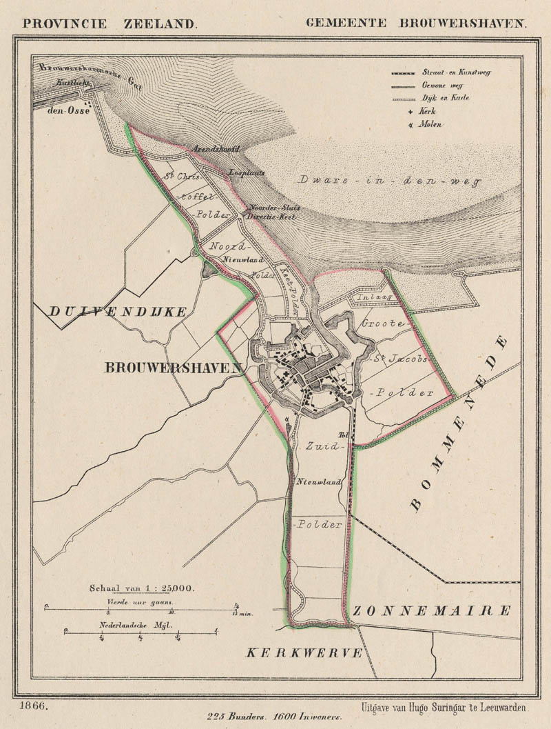 gemeente Brouwershaven by J Kuyper