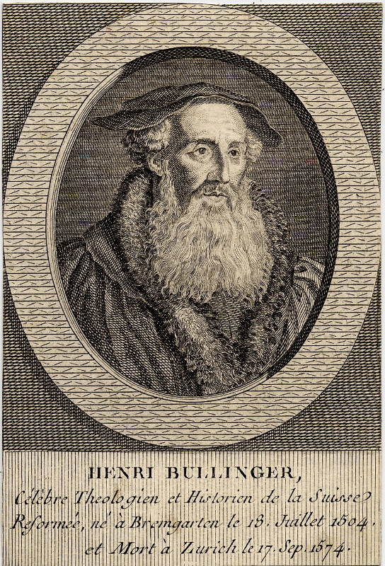 print Henri Bullinger by nn