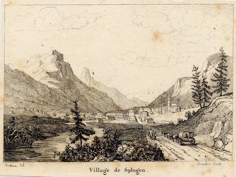 Village de Splugen by Buttura, Lacauchie