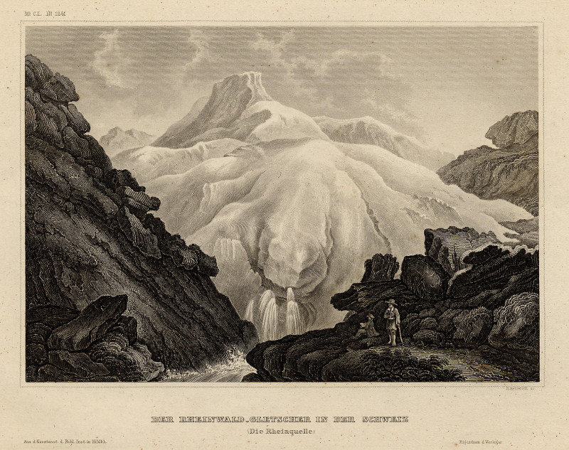 Der Rheinwald-Gletscher in dr Schweiz (Die Rheinquelle) by B.Metzeroth