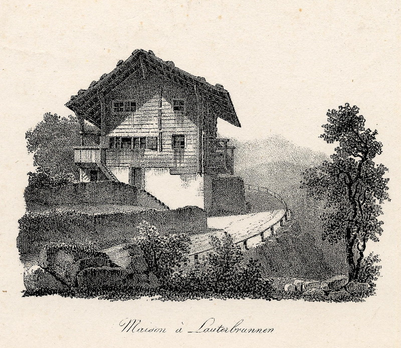 Maison à Lauterbrunnen by nn