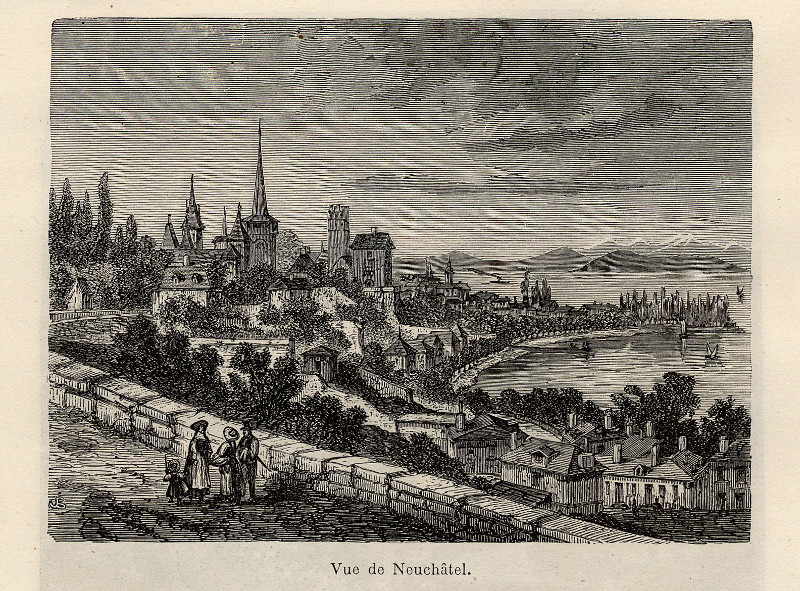 Vue de Neuchâtel by nn