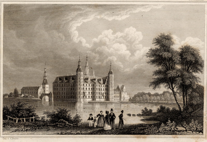 Schloss Friederichsburg bey Copenhagen by C. Reiss
