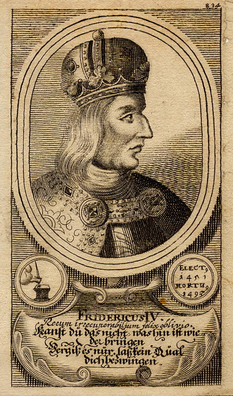 print Fridericus IV  by nn
