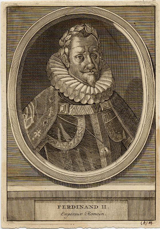 print Ferdinand II, Empereur Romain by nn
