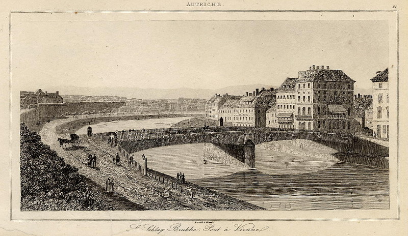 Le Schlag Brukke, Pont à Vienne by Lemaitre