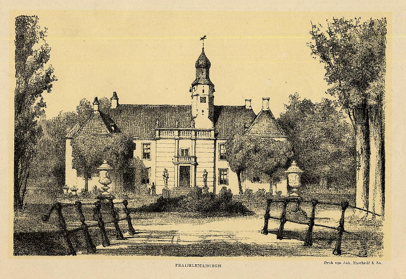Fraijelemaborgh by P.A. Schipperus, Joh. Enschedé