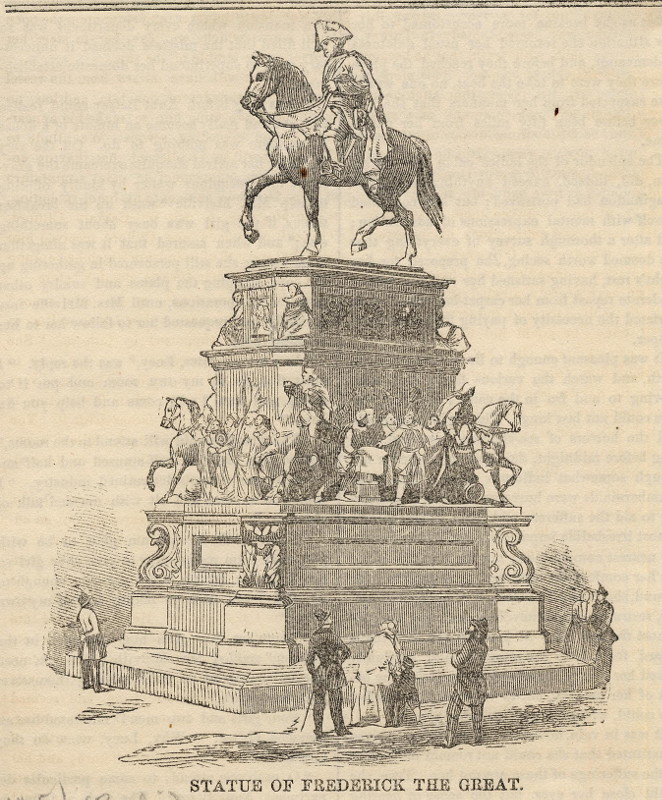 Statue of Frederick the Great by nn