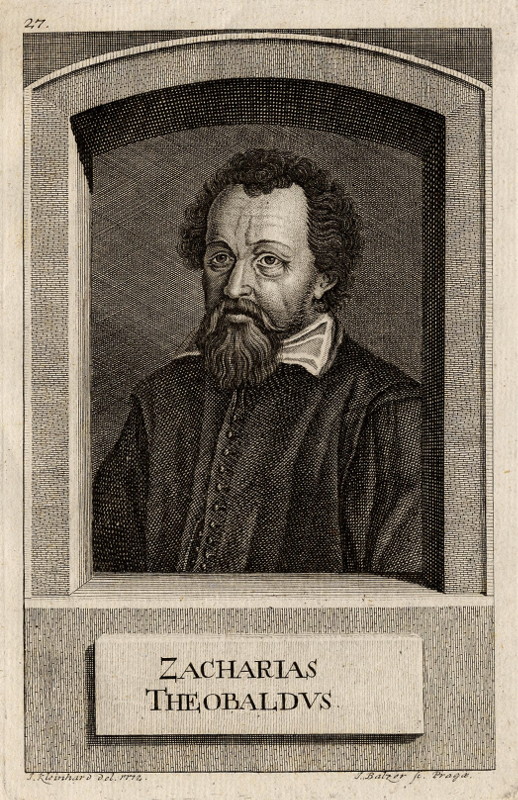 print Zacharias Theobaldus by J. Kleinhardt, J. Baltzer