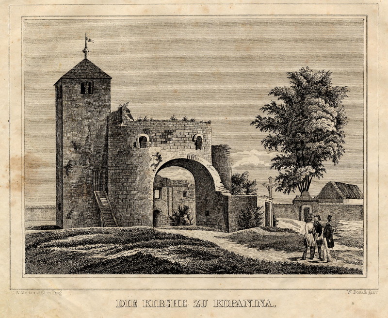 Die Kirche zu Kopanina by C.W. Medau, W. Donath
