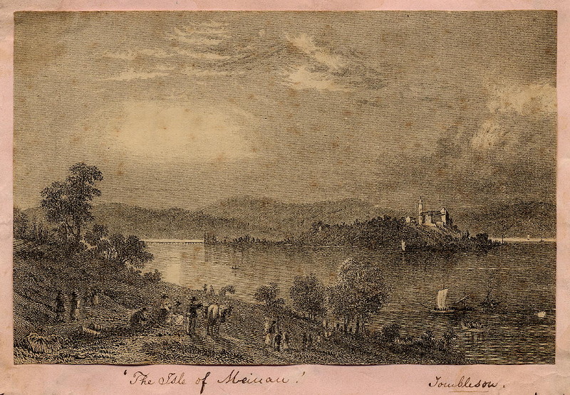 Isle of Meinau by S. Lacey, W. Tombleson