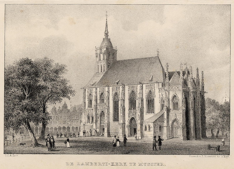 De Lamberti-kerk te Munster by C.C.A. Last