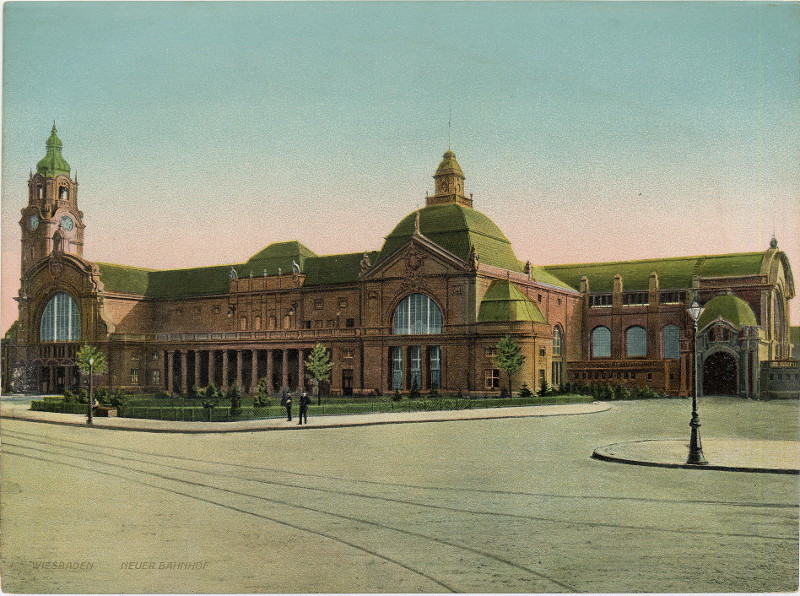 Wiesbaden Neuer Bahnhof by nn