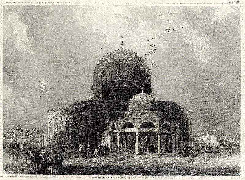 Der Heilige Moschee Omars bij Jerusalem by nn