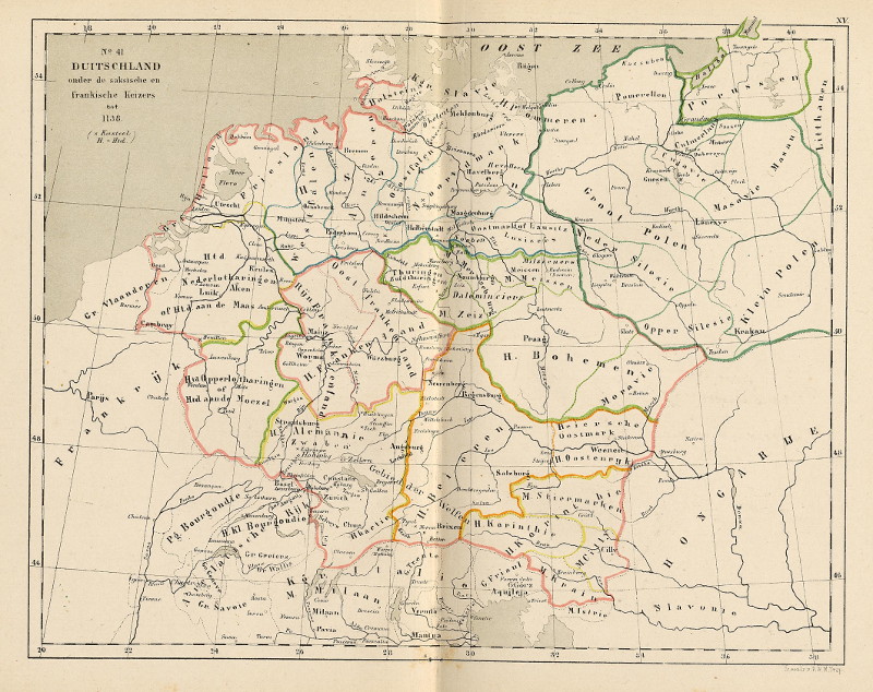 Duitschland onder de saksiche en frankische Keizers tot 1138 by P.W.M. Trap