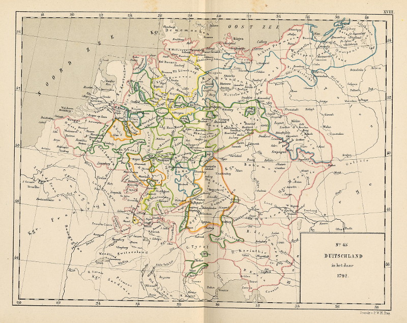 Duitschland in het jaar 1792 by P.W.M. Trap