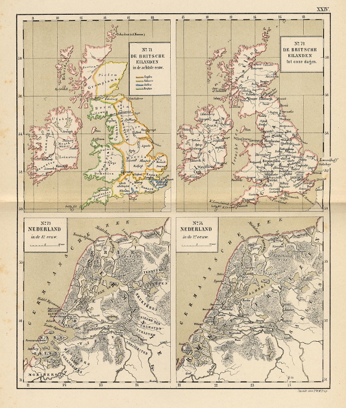 De Britsche Eilanden; Nederland by P.W.M. Trap