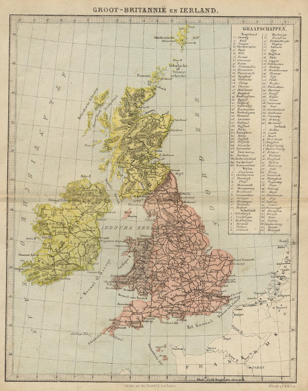 Groot-Brittanie en Ierland by P.W.M. Trap