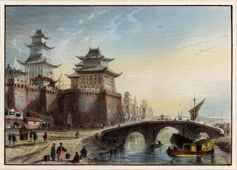Porte de Pekin (Chine) by Lechard