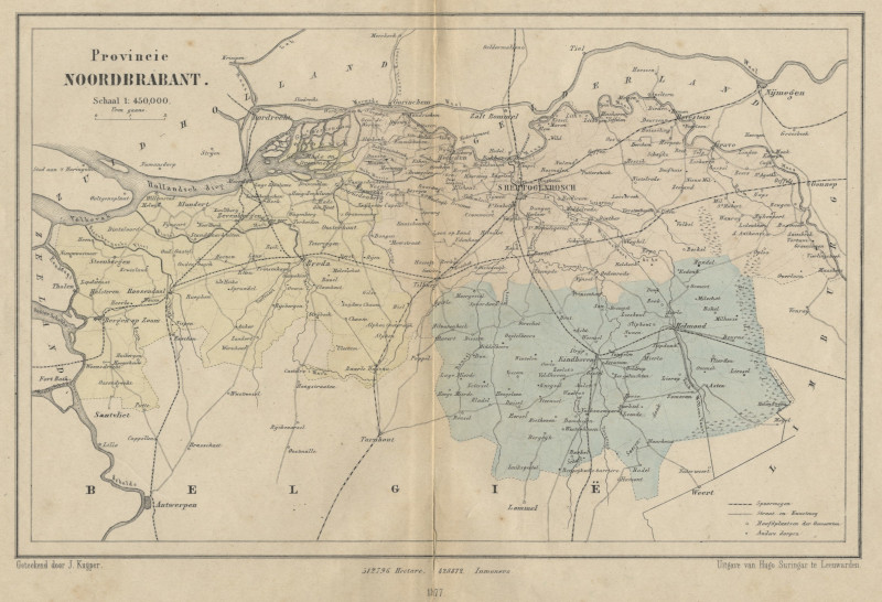 Provincie Noordbrabant by Jacob Kuyper