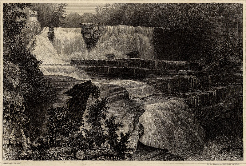 Trenton High Falls by H.J. Meyer