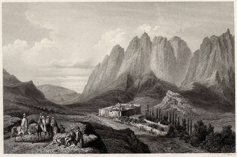 Berg und Kloster Sinai by nn