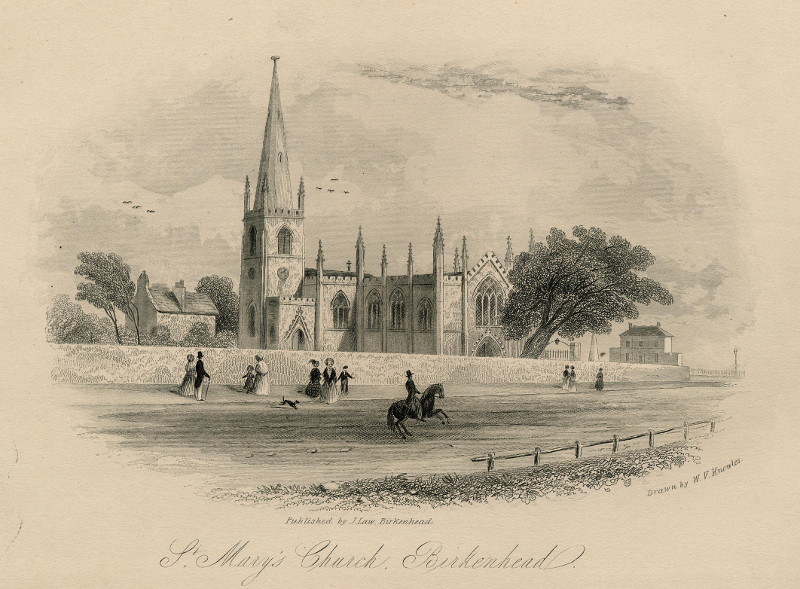 St. Mary´s church, Birkenhead by W.V. Knowles