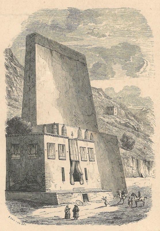 view Temple de Kugopea (Thibet et Boutan) by E. Breton