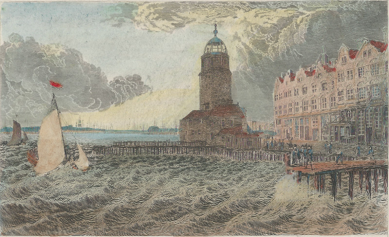 The Herring Tower, Amsterdam by Captain R. Batty, E. Goodall