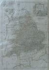 kaart A New and Accurate map of England 