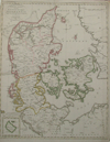 kaart Nieuwe kaart van Denemarken Volgens de laatste bepaling van 9 Sept 1806
