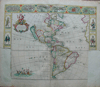 kaart Nova totius americae descriptio