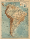 thmbnail of Natuurkundige kaart van Amerika II Zuidamerika